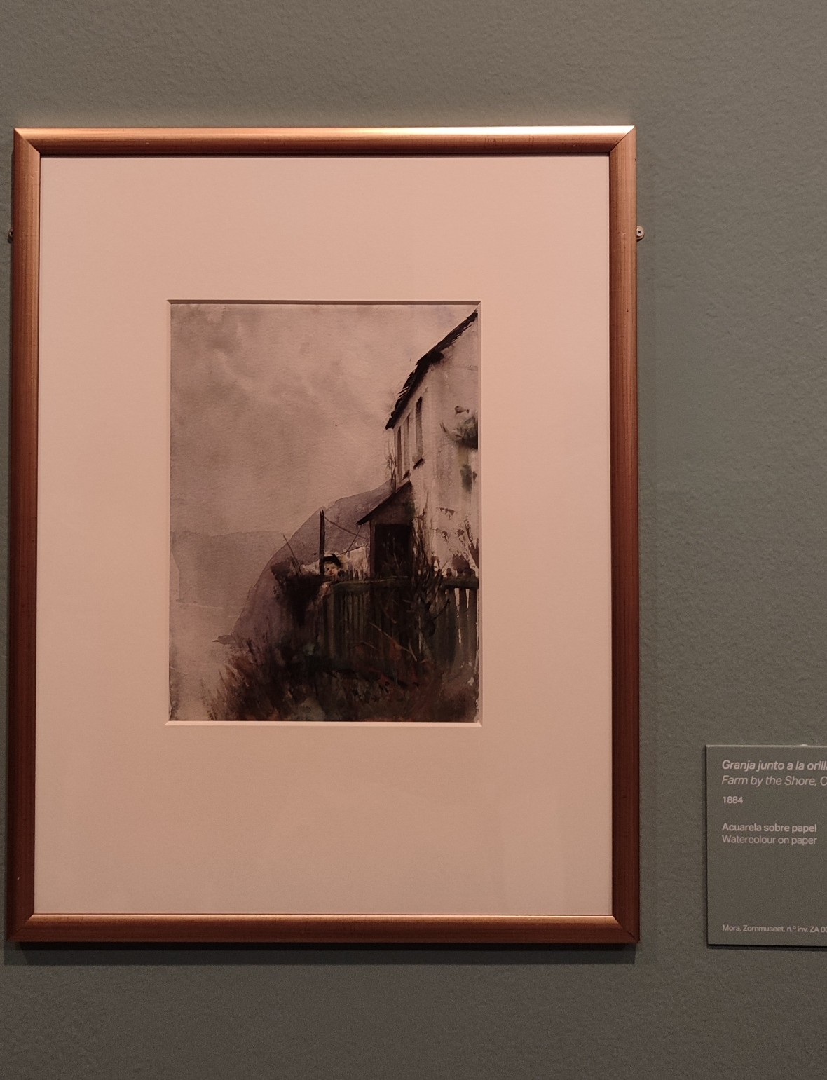 Otra acuarela de Zorn